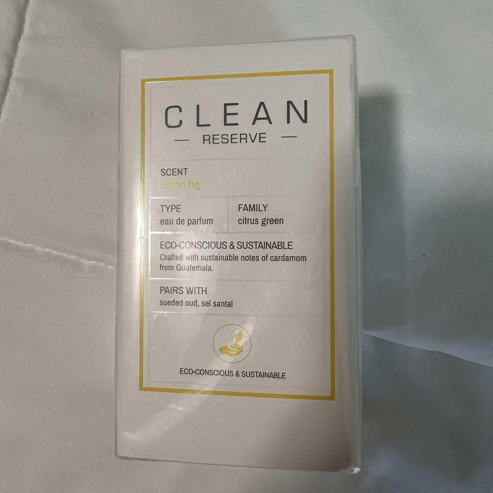 CLEAN RESERVE CITRON FIG 1.7 OZ  EAU DE PARFUM SPRAY (BRAND NEW IN BOX)